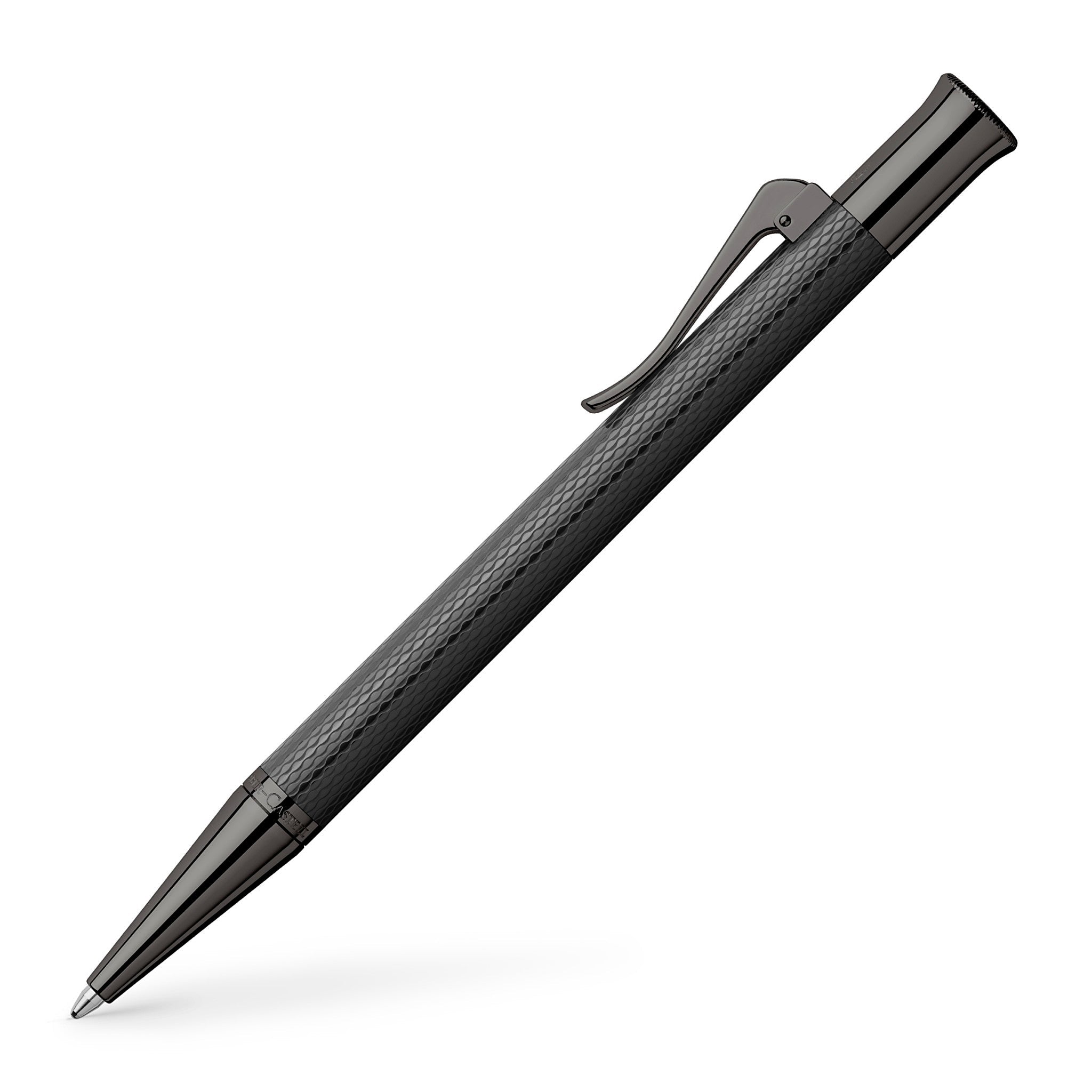 Ballpoint Guilloche Black Edition - #145268 – Graf von Faber-Castell