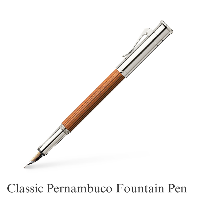 Classic Pernambuco Fountain Pen