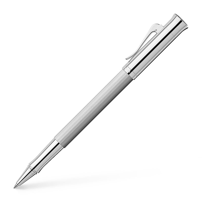 Rollerball pen Guilloche Rhodium - #146514