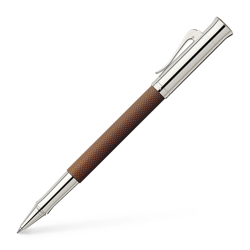 Rollerball pen Guilloche Cognac - #146515