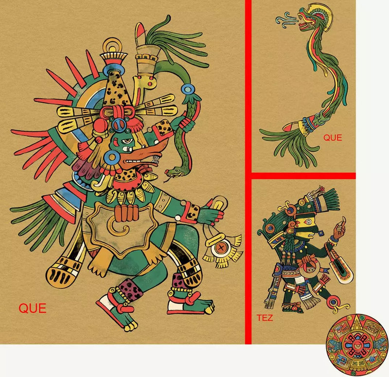 Aztec god Que