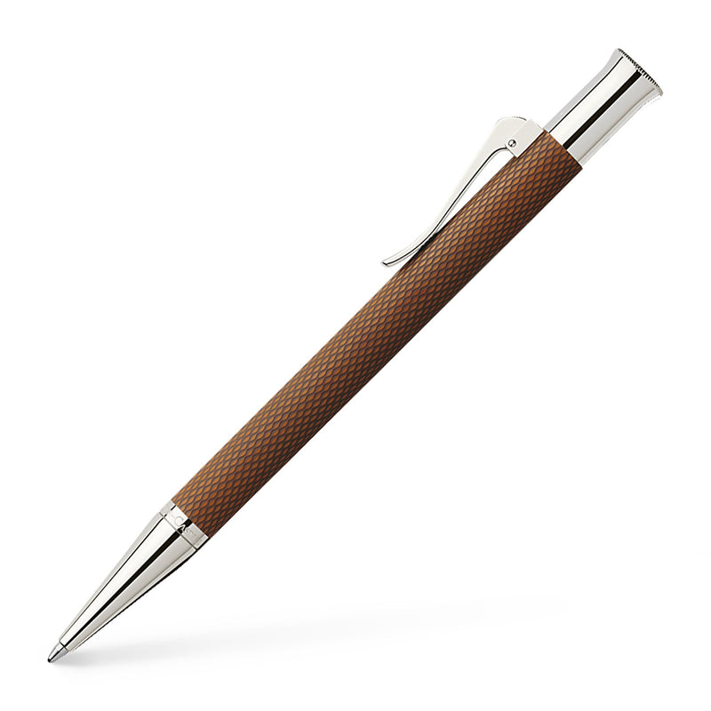 Propelling ball pen Guilloche Cognac - #146535
