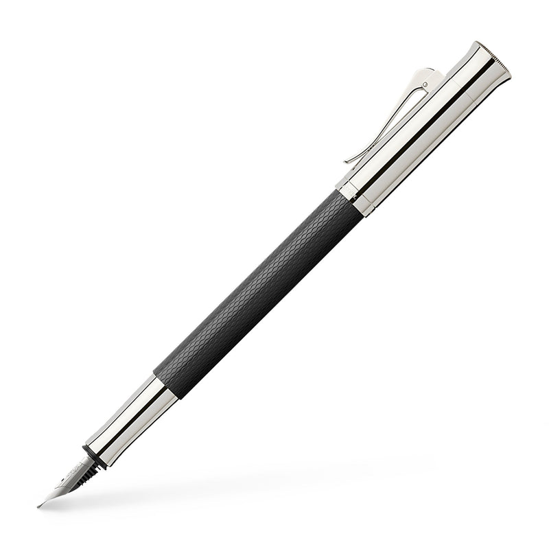 Fountain pen Guilloche Black Medium - #146540