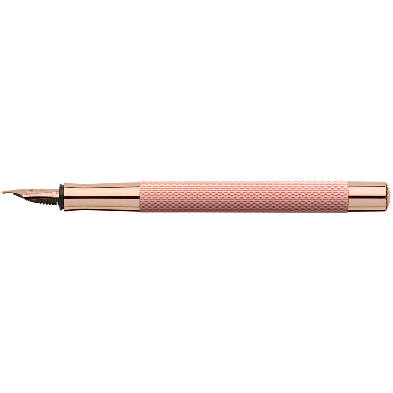 Fountain Pen Guilloche Rose Broad - #145333