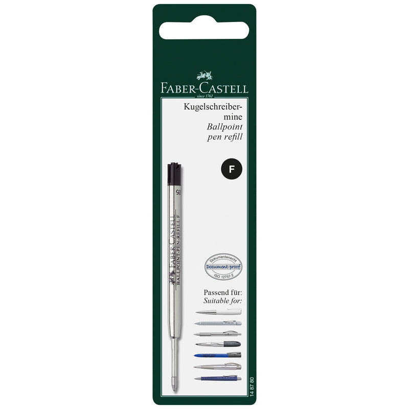 Ballpoint Pen Refill, Black - Fine