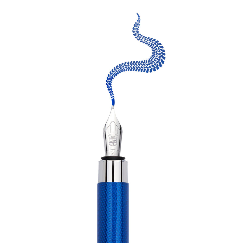 Fountain pen Bentley Sequin Blue Extra Fine  -  #FC141742