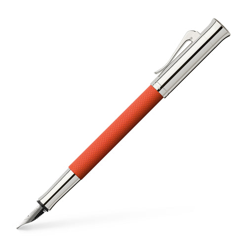 Fountain pen Guilloche Burned Orange Fine