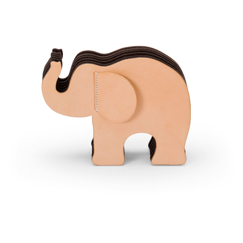 Pen holder Elephant Medium, natural