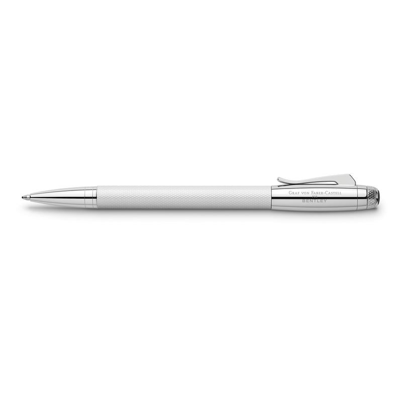Graf von Faber-Castell Ballpoint pen Bentley White Satin