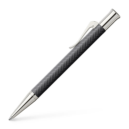 Propelling ball pen Guilloche Ciselé Anthracite