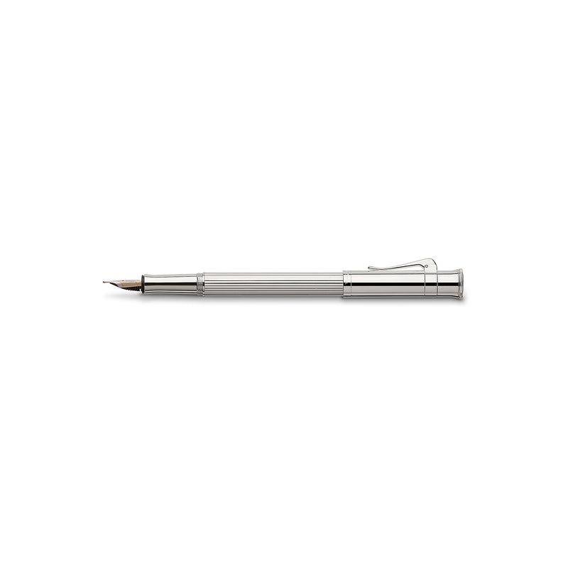 Graf von Faber-Castell Fountain pen Classic platinum-plated Extra Fine