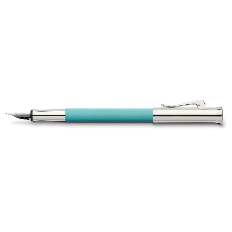 Fountain pen Guilloche Turquoise Fine