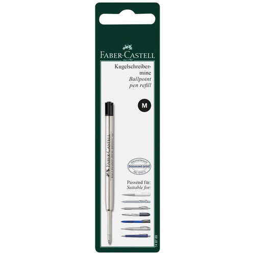 Ballpoint Pen Refill, Black - Medium