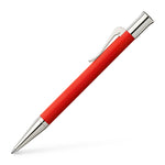 Propelling ball pen Guilloche India Red