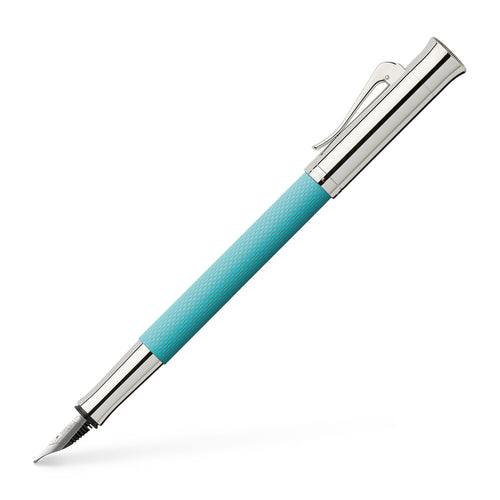 Fountain pen Guilloche Turquoise Fine