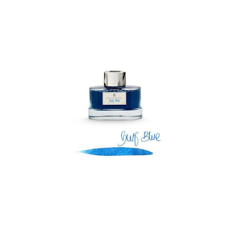 Graf von Faber-Castell Ink bottle Gulf Blue, 75ml