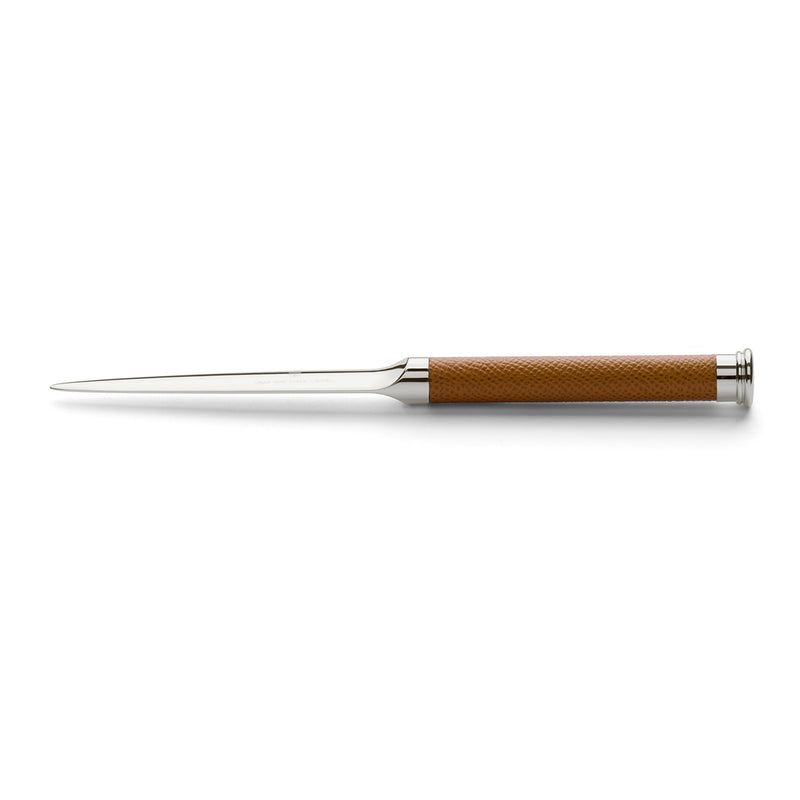 Graf von Faber-Castell Letter opener Epsom, cognac