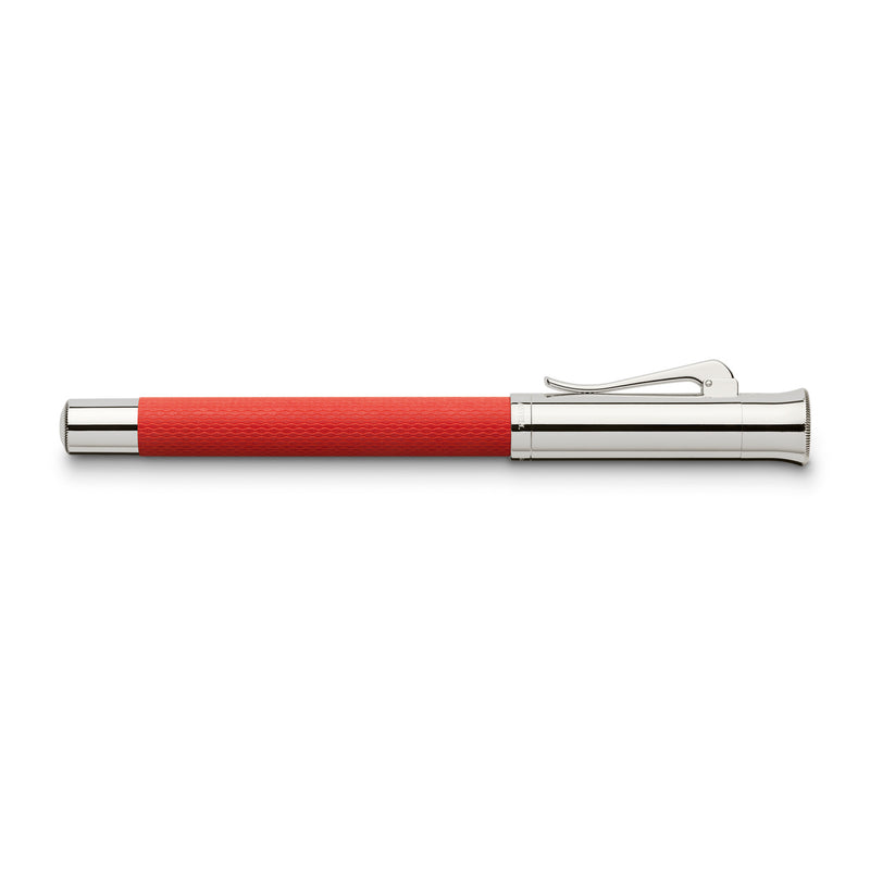 Fountain pen Guilloche India Red Medium  -  #FC145290