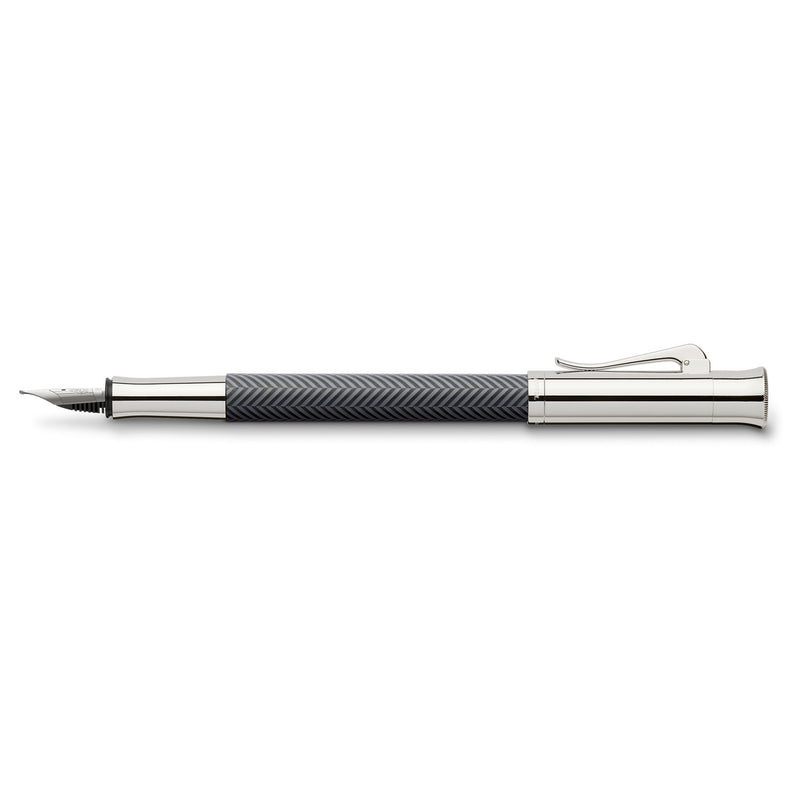 Fountain pen Guilloche Ciselé Anthracite Medium