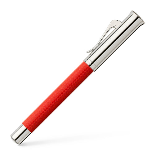 Graf von Faber-Castell Fountain pen Guilloche India Red Medium