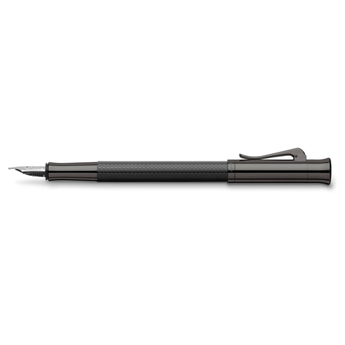 Graf von Faber-Castell Fountain pen Guilloche Black Edition Extra Fine