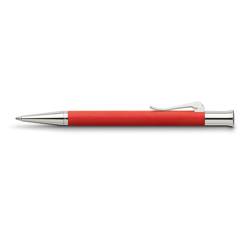 Graf von Faber-Castell Propelling ball pen Guilloche India Red