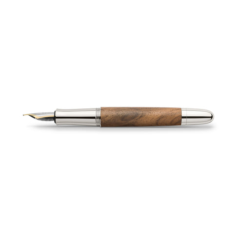 Graf von Faber-Castell Magnum Fountain Pen, Walnut - Extra Fine