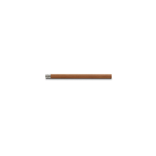 Graf von Faber-Castell 5 pocket pencils, platinum-plated, Brown